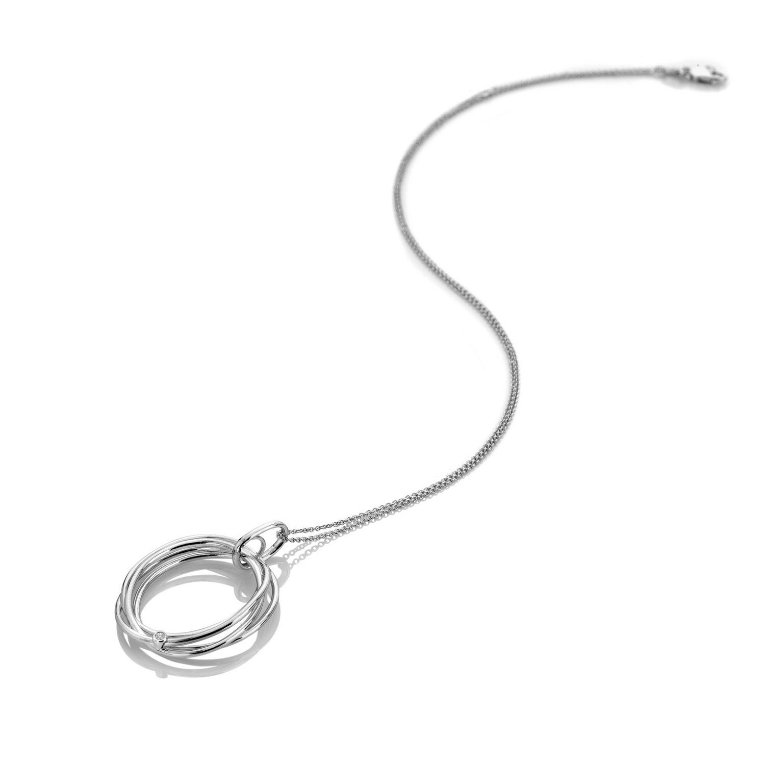 Hot Diamonds Sterling Silver String Pendant DP1108