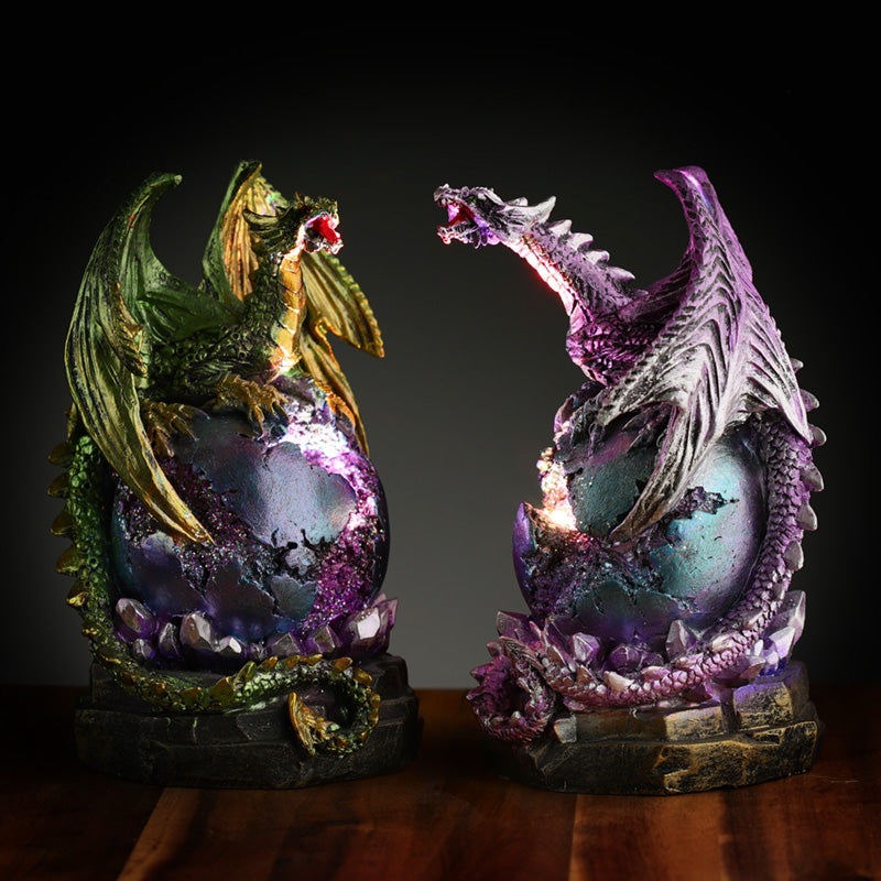 Dark Legends LED Geode Plinth Dragon Egg DRG506