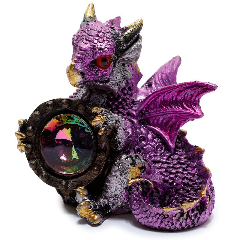 Elements Gemstone Shield Dragon DRG545