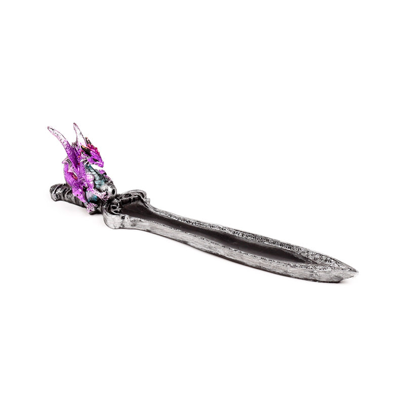 Dark Legends Mini Amethyst Dragon Incense Stick Burner DRG581