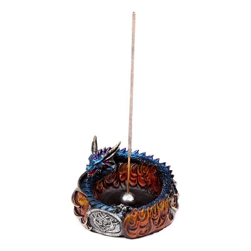 Dark Legends Circle of Fire Dragon Incense Sticks & Cone Burner DRG584