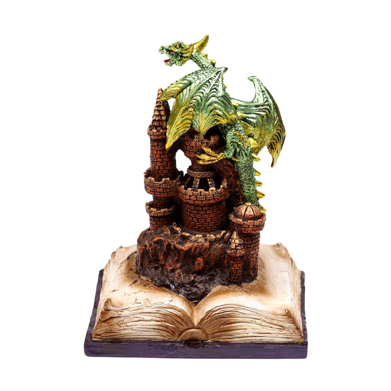Dark Legends LED Enchanted Fairytale Castle Earth Dragon DRG586