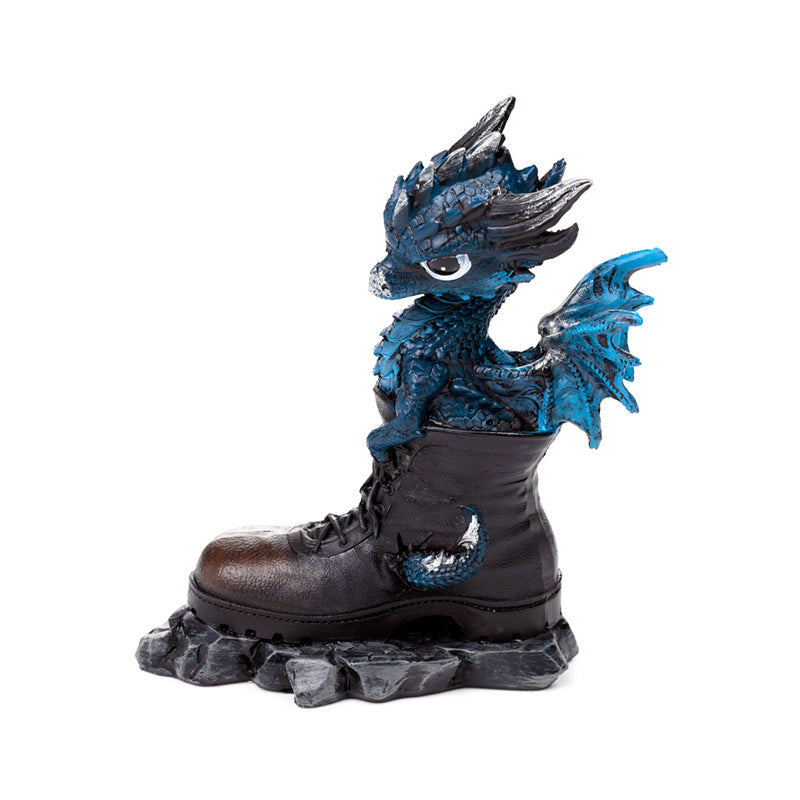 Elements Cute Baby Dragon in Old Boot DRG596