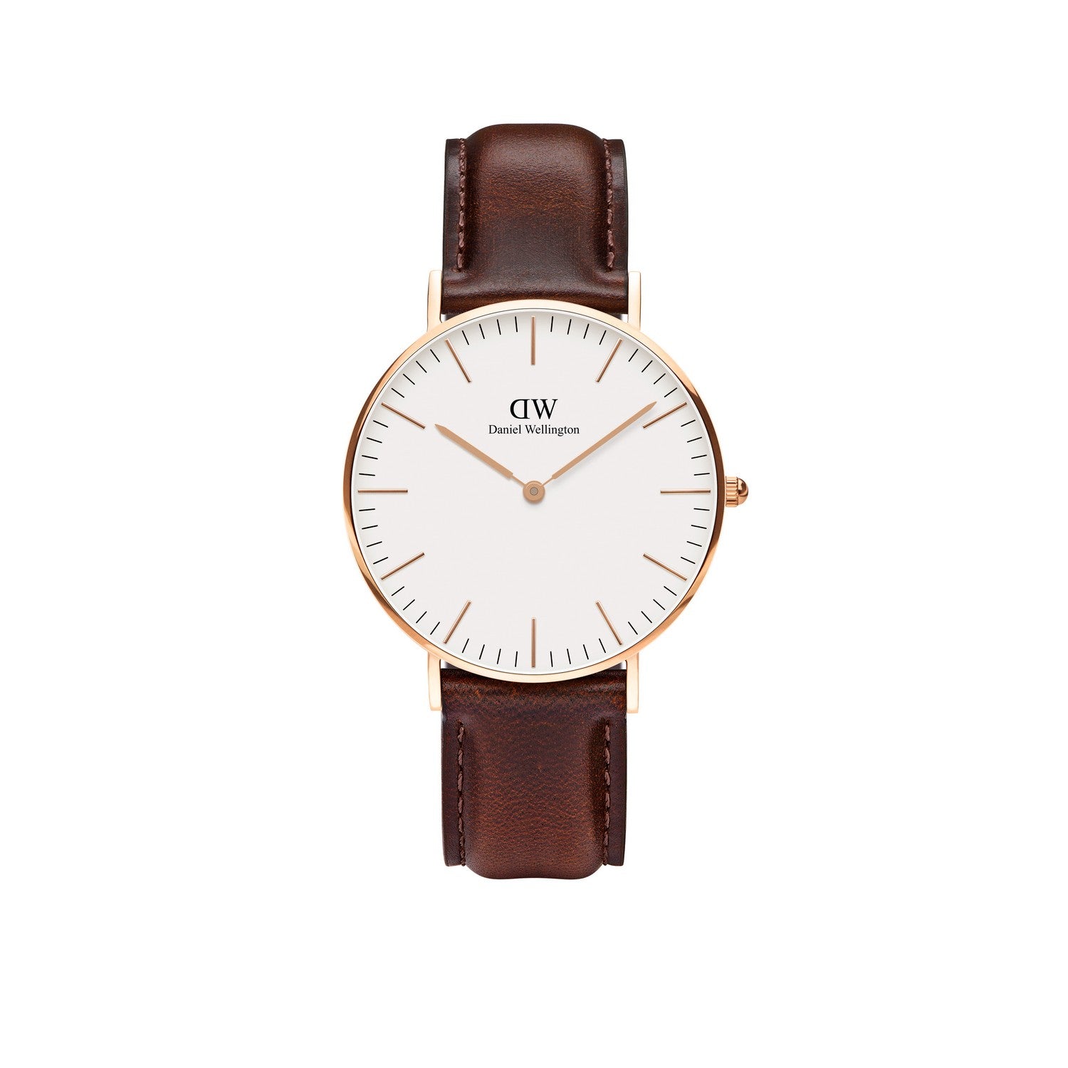 Daniel Wellington Classic Bristol 36mm White Rose Gold Watch DW00100039
