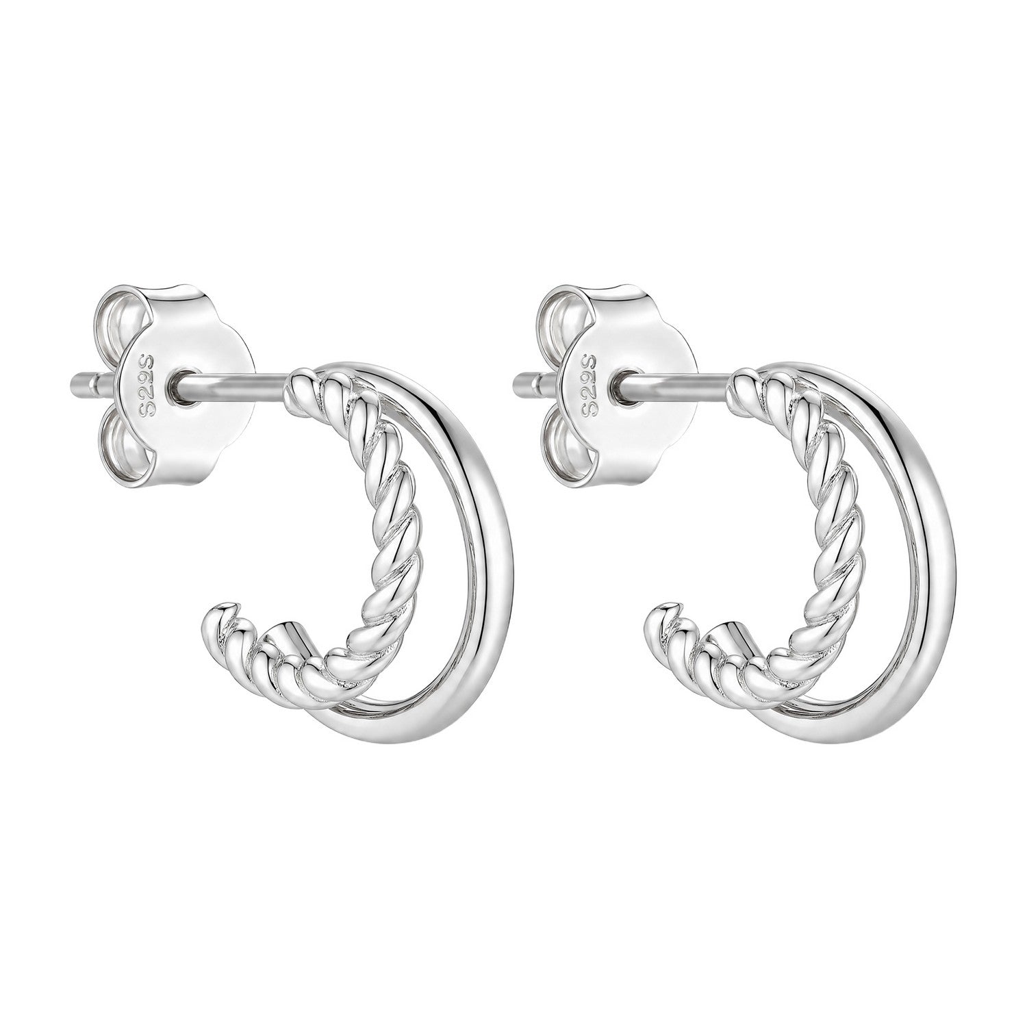 Beginnings Sterling Silver Earrings E6798