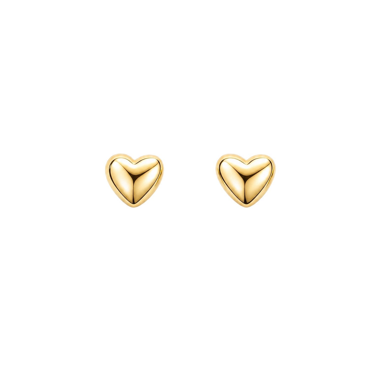 Beginnings Sterling Silver Gold Earrings E6809