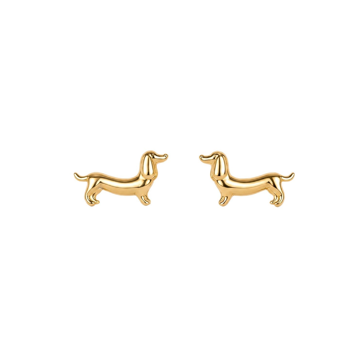 Beginnings Sterling Silver Gold Earrings E6832