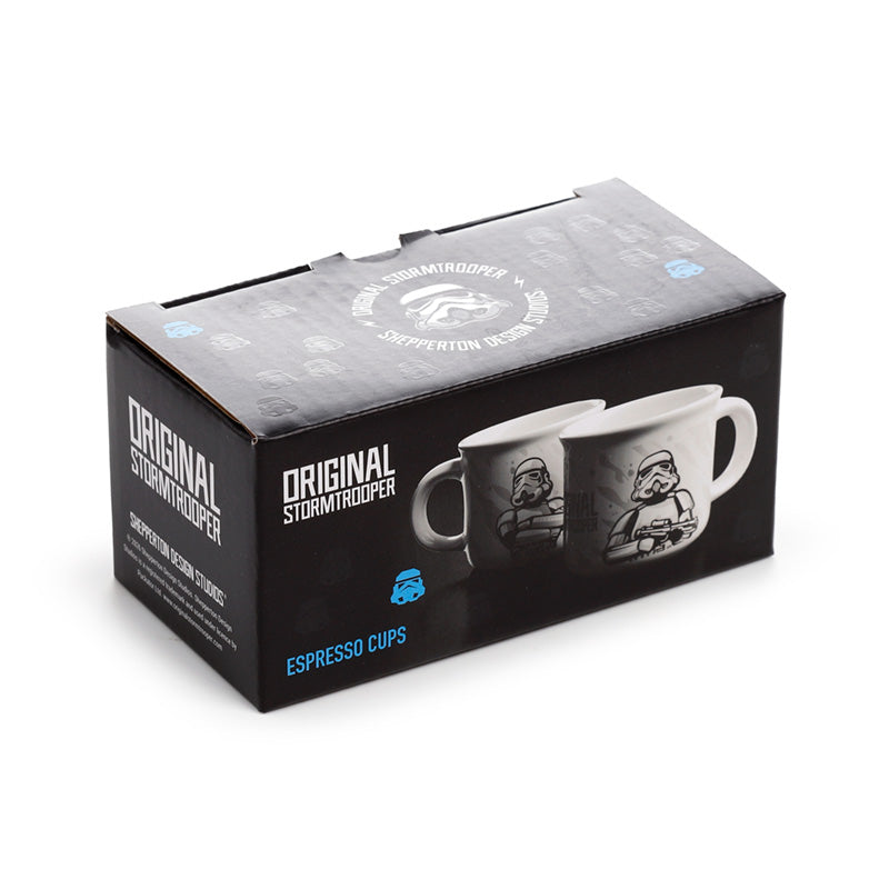 The Original Stormtrooper Set of 2 Porcelain Espresso Cups 75ml ECPS17