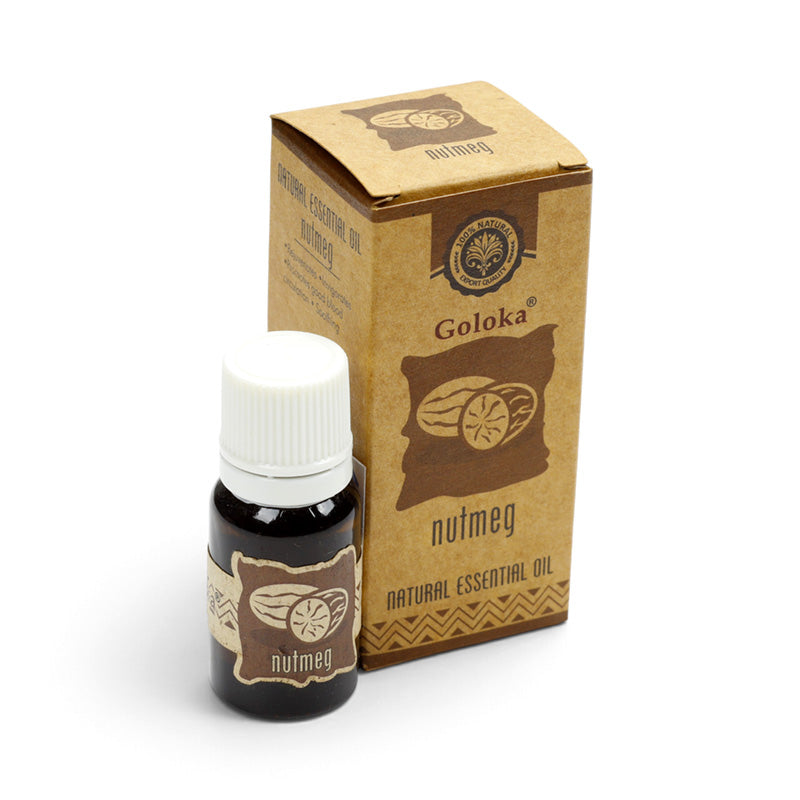 Goloka Nutmeg Natural Essential Oil 10ml EOG16
