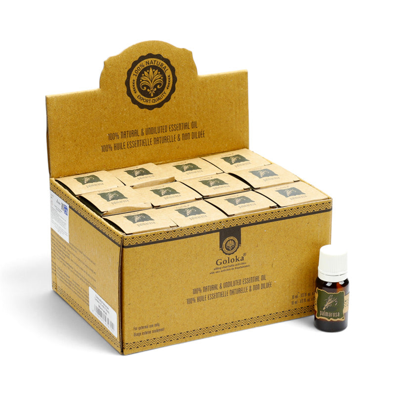 Goloka Palma Rosa Natural Essential Oil 10ml EOG17
