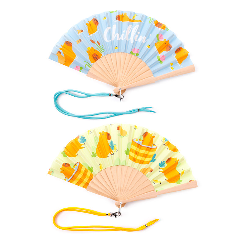 Capbara Folding Hand Fan FAN09