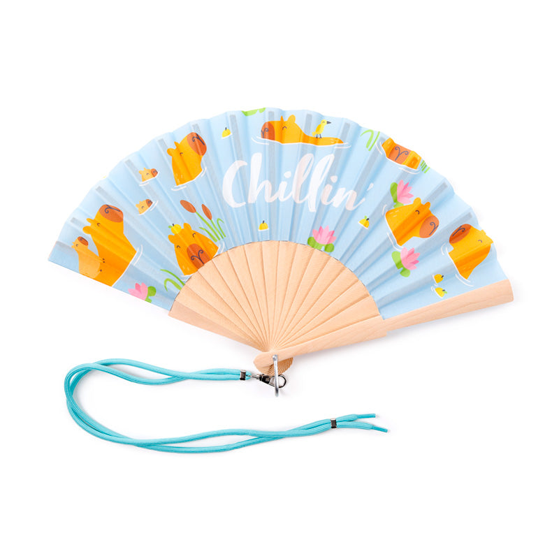 Capbara Folding Hand Fan FAN09