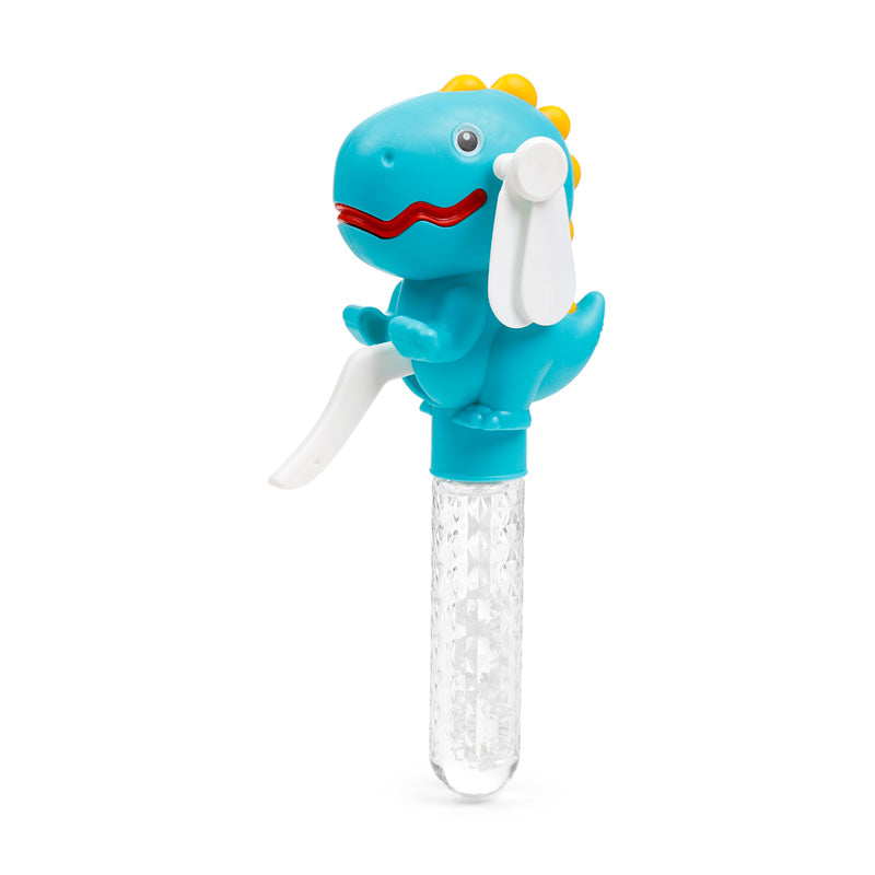Dinosaur Handheld Hand-Operated Fan with Bubbles FAN17