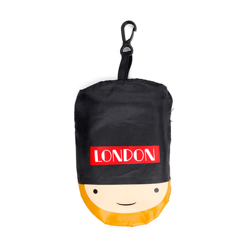 Foldable Reusable Shopping Bag London Souvenir Guardsman FBAG04