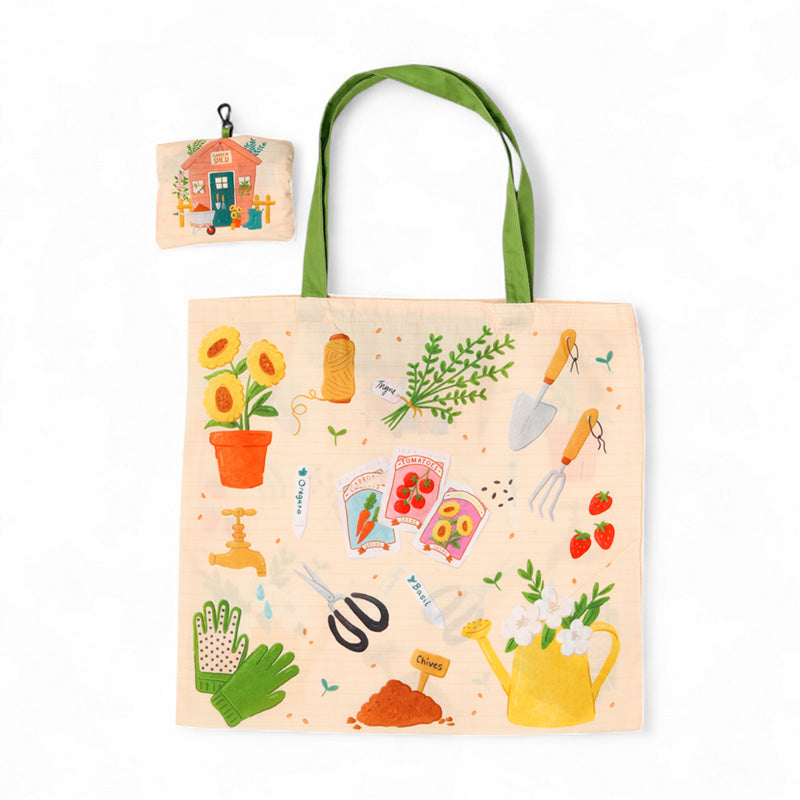 Foldable Reusable Shopping Bag In the Garden FBAG46