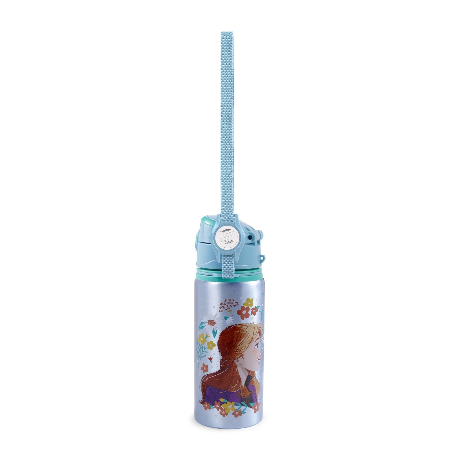 Disney Frozen Aluminum Leak Proof Water Bottle 600Ml Turquoise FR50013