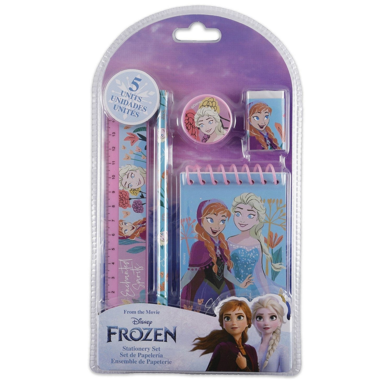Disney 5 Piece Set Frozen Stationery FR50020