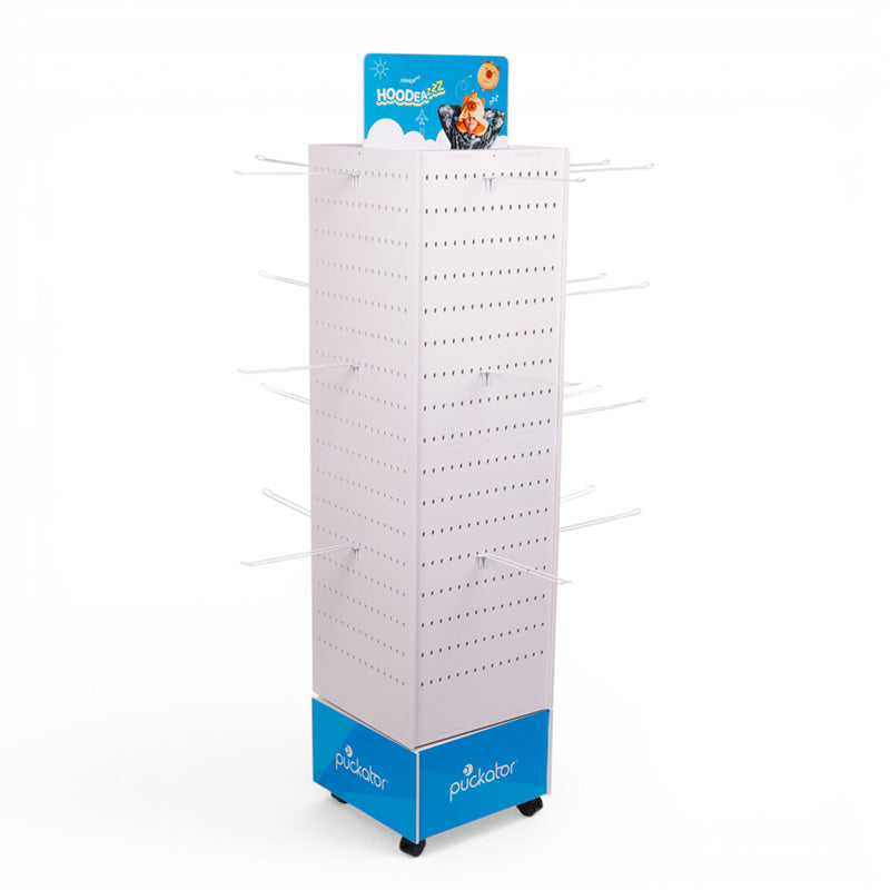 30 Hook Rotating Pegboard FSDU Display Unit for Hoodeazzz/Relaxeazzz Travel Pillows FSDU18