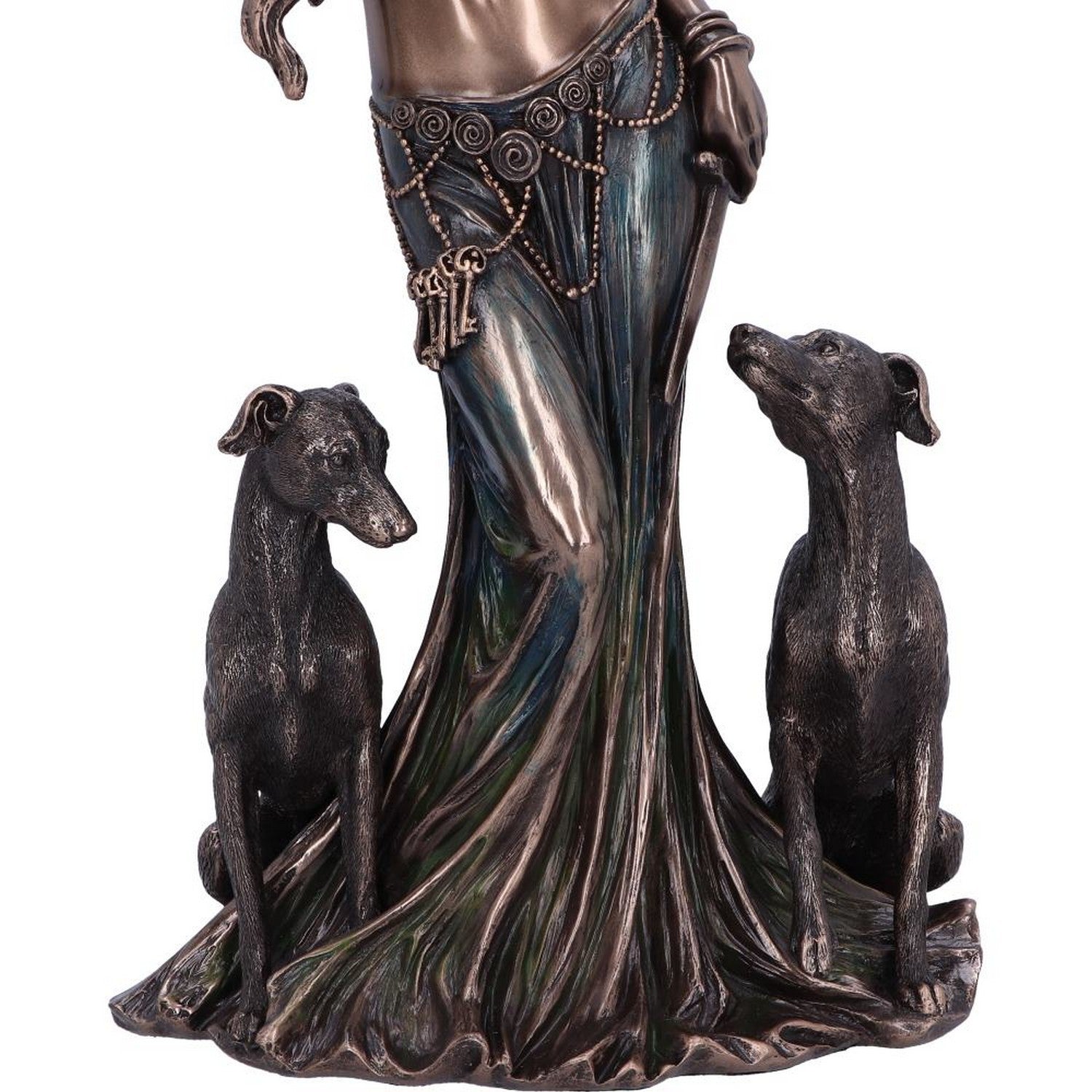 Bronze Mythological Hecate Moon Goddess Figurine 34cm G5443T1