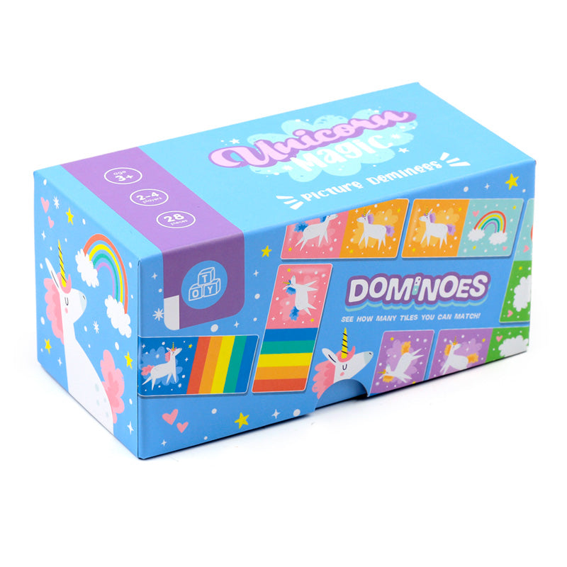 Unicorn Magic Kids Dominoes Set GAME02