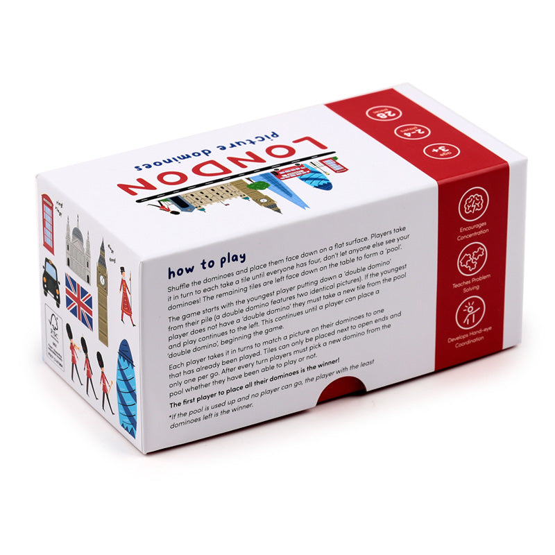 London Souvenir Kids Dominoes Set GAME05