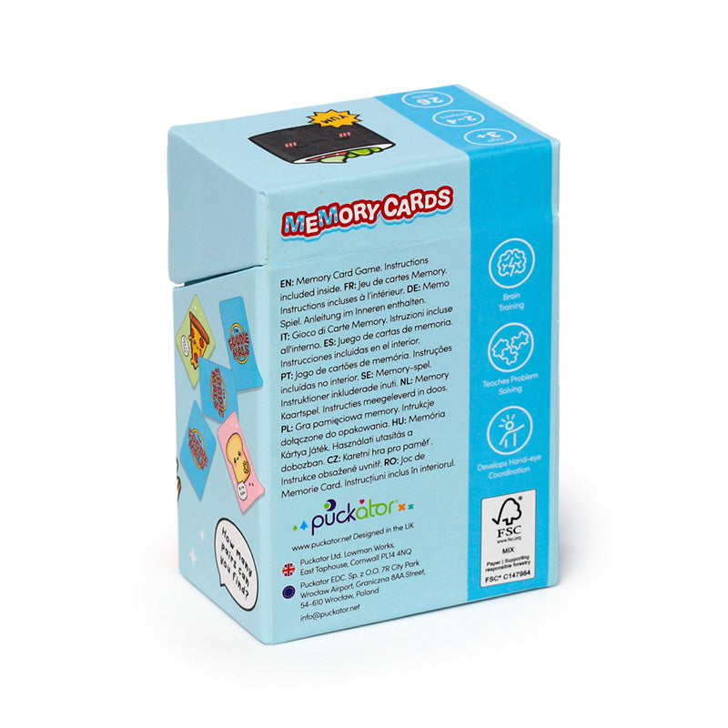 Foodiemals Kids Memory Card Set GAME08