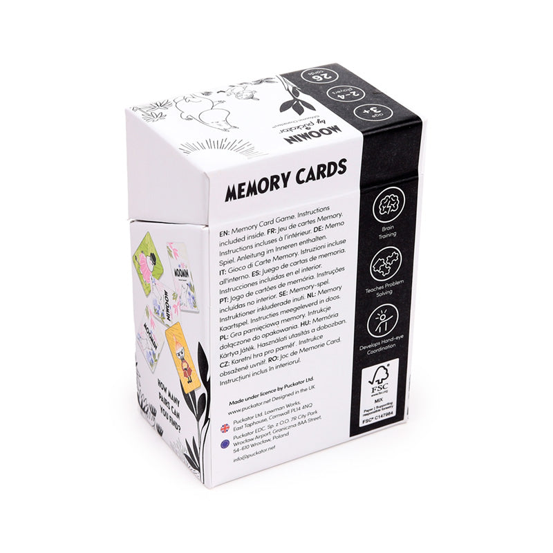 Moomin Tammi Kids Memory Card Set GAME14