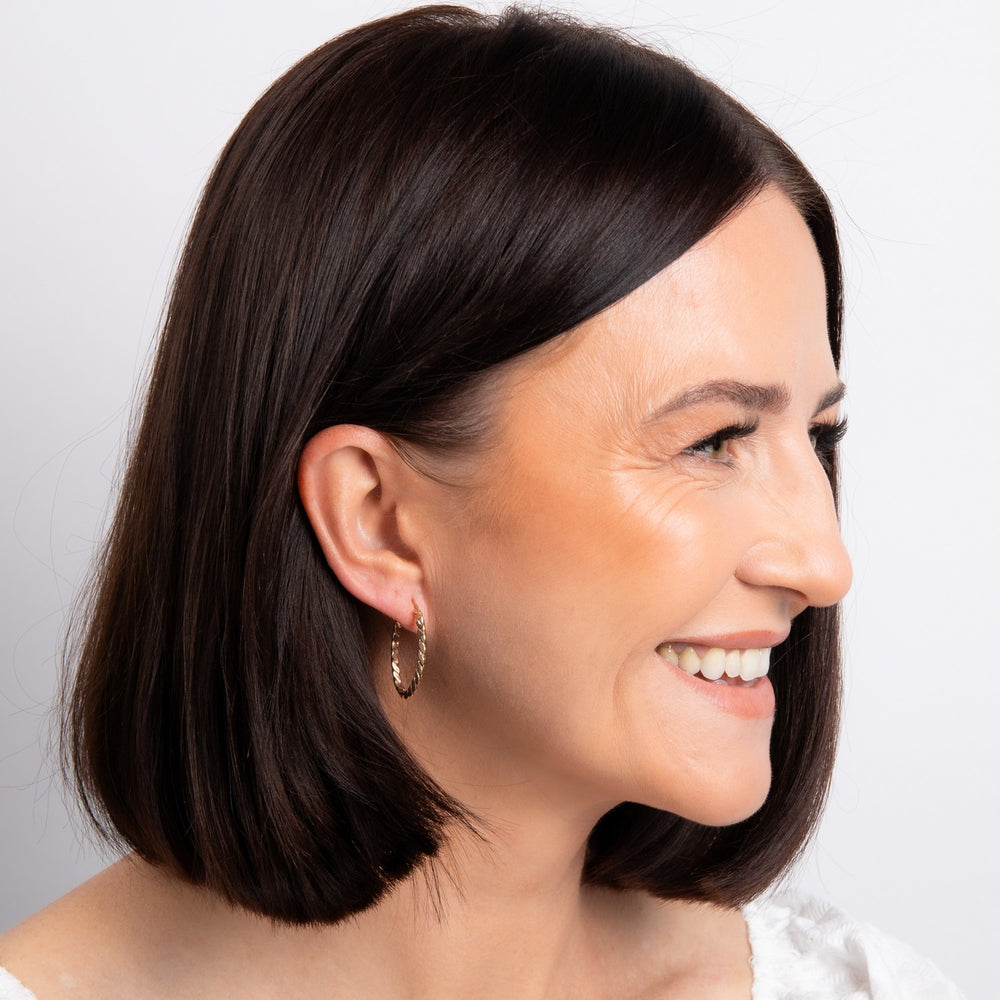 9ct Yellow Gold Earrings GE2504