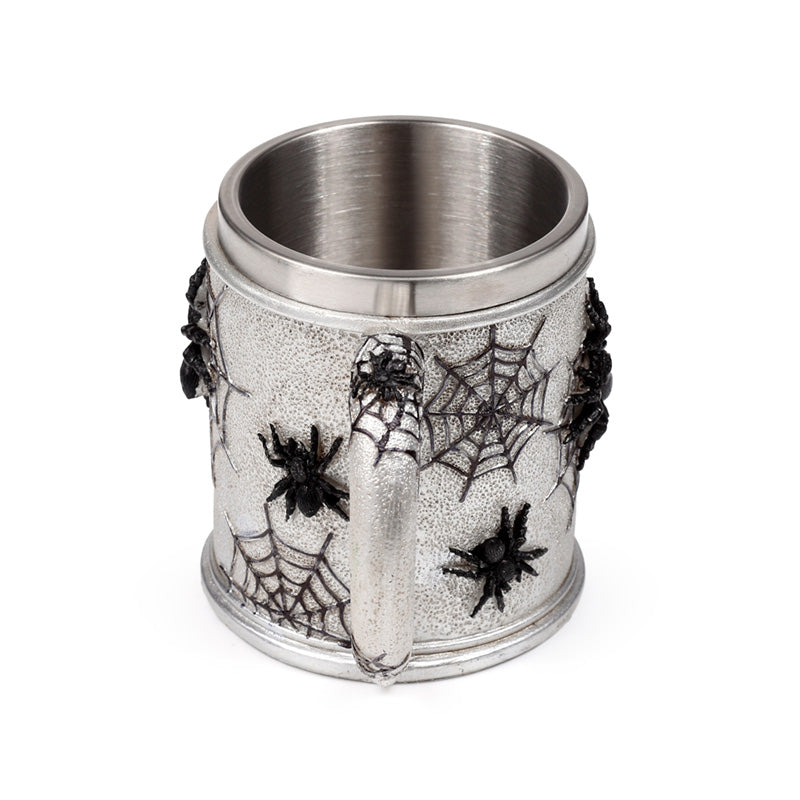 Decorative Spider Web Tankard GOTH61