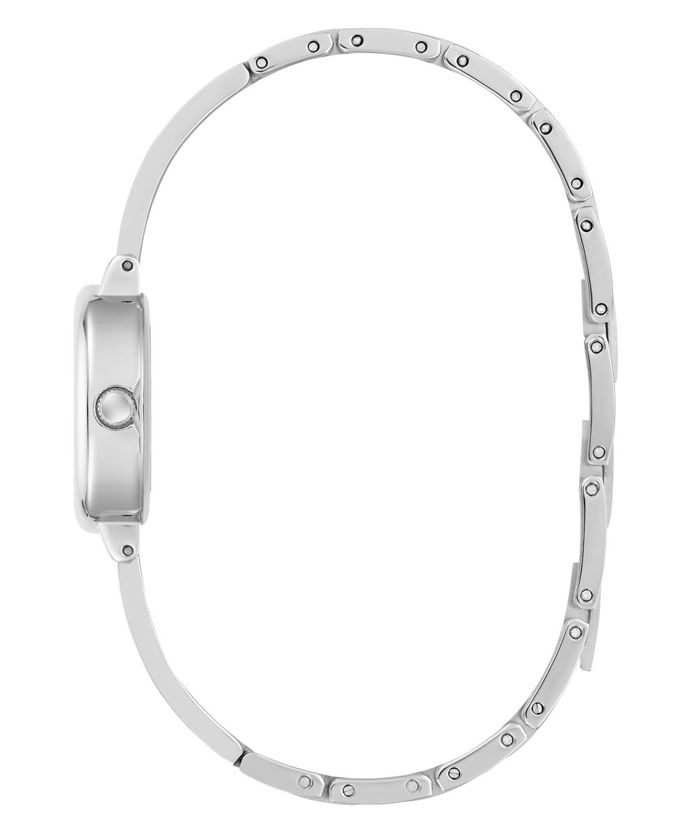Guess Penelope Women’s Silver Tone Oval Bracelet Watch GW0924L1