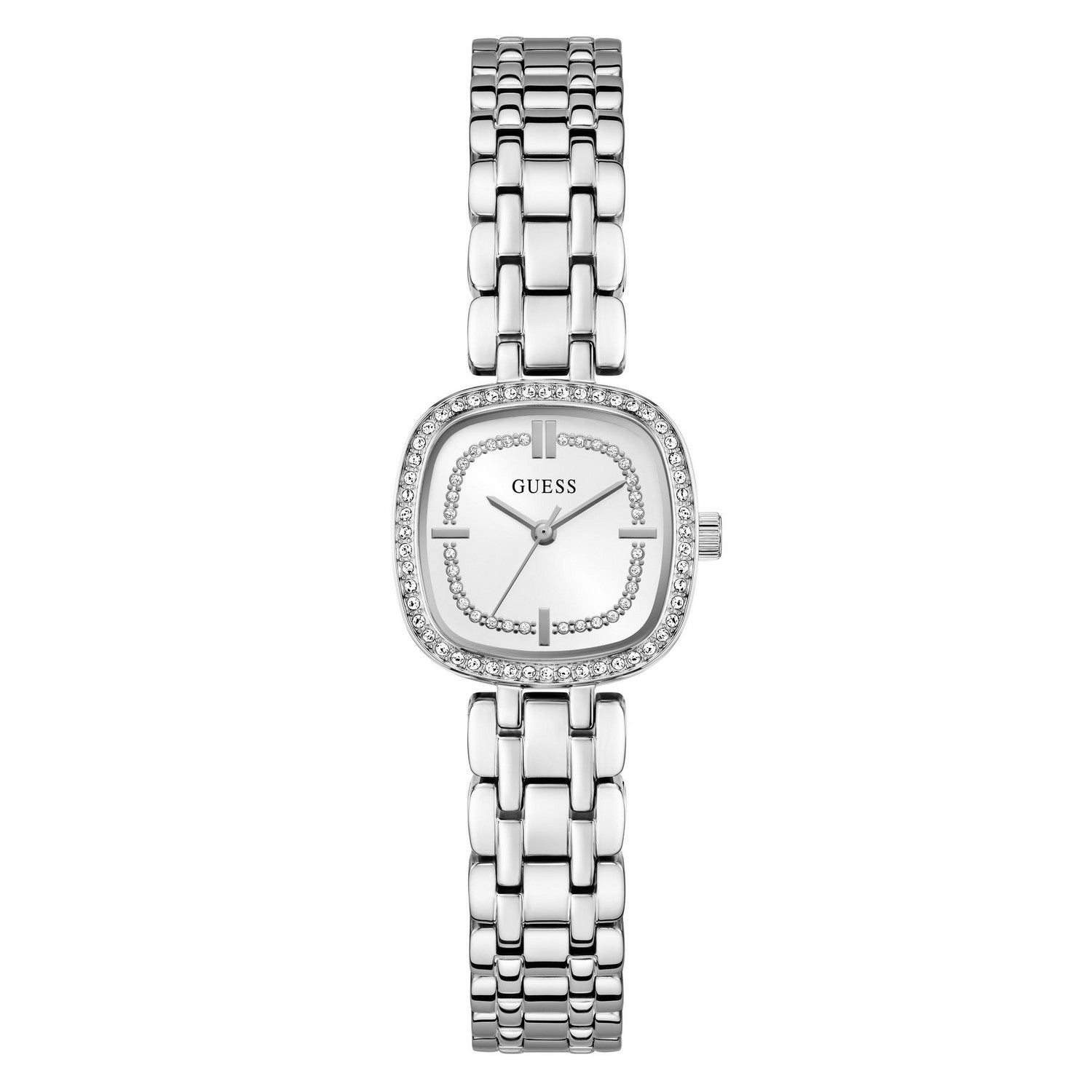Guess Men’s Hazel White Dial Bracelet Watch GW1018L1