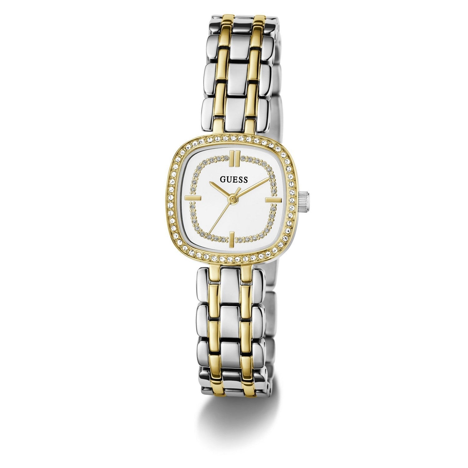 Guess Men’s Hazel White Dial Bracelet Watch GW1018L3