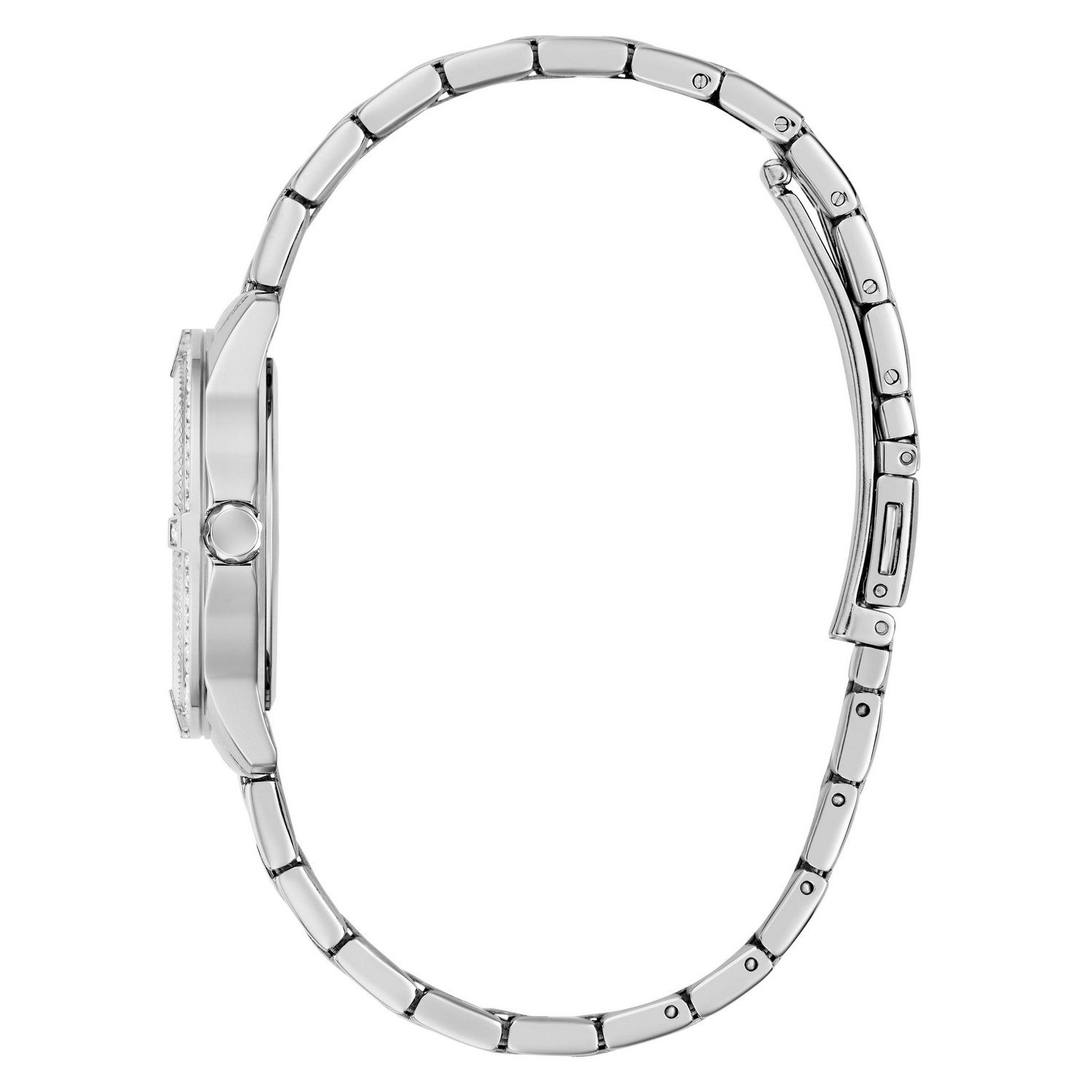 Guess Men’s Colette White Dial Bracelet Watch GW1027L1