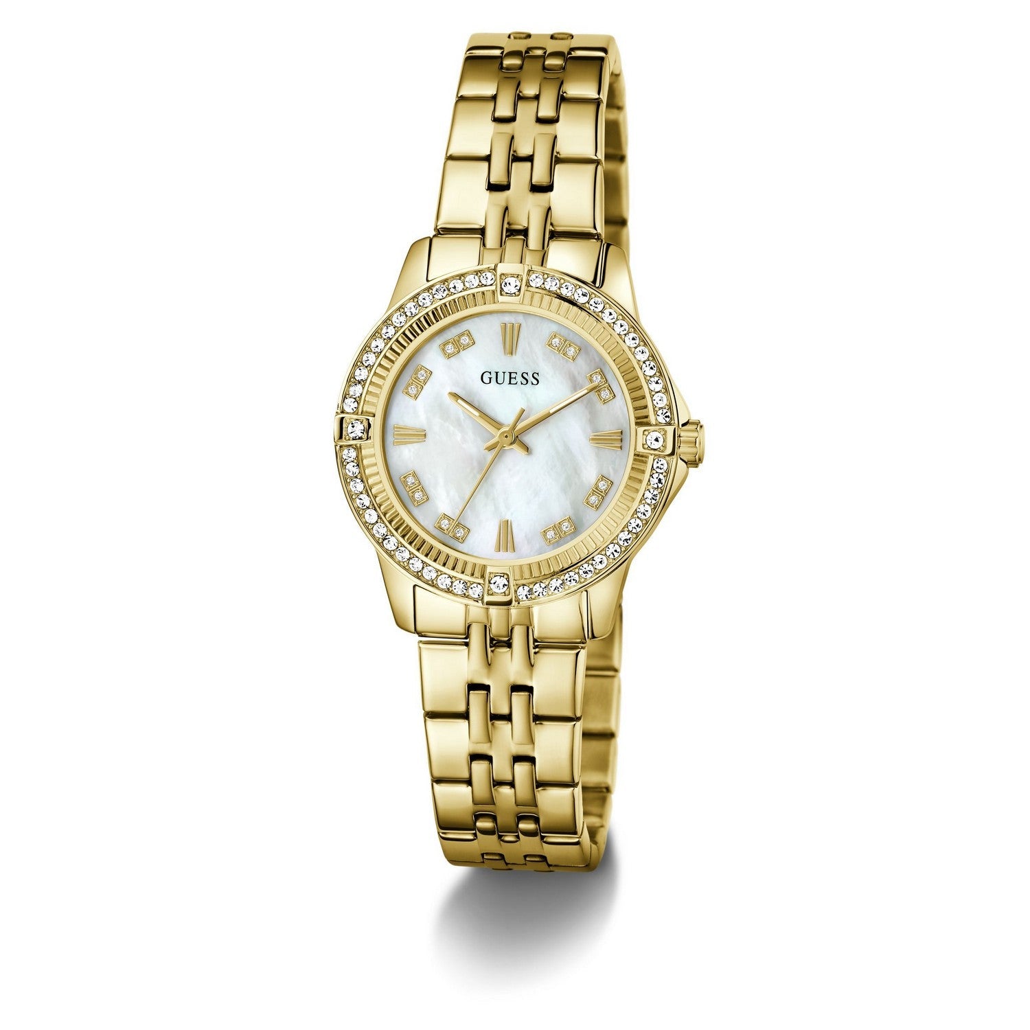 Guess Men’s Colette White Dial Bracelet Watch GW1027L2