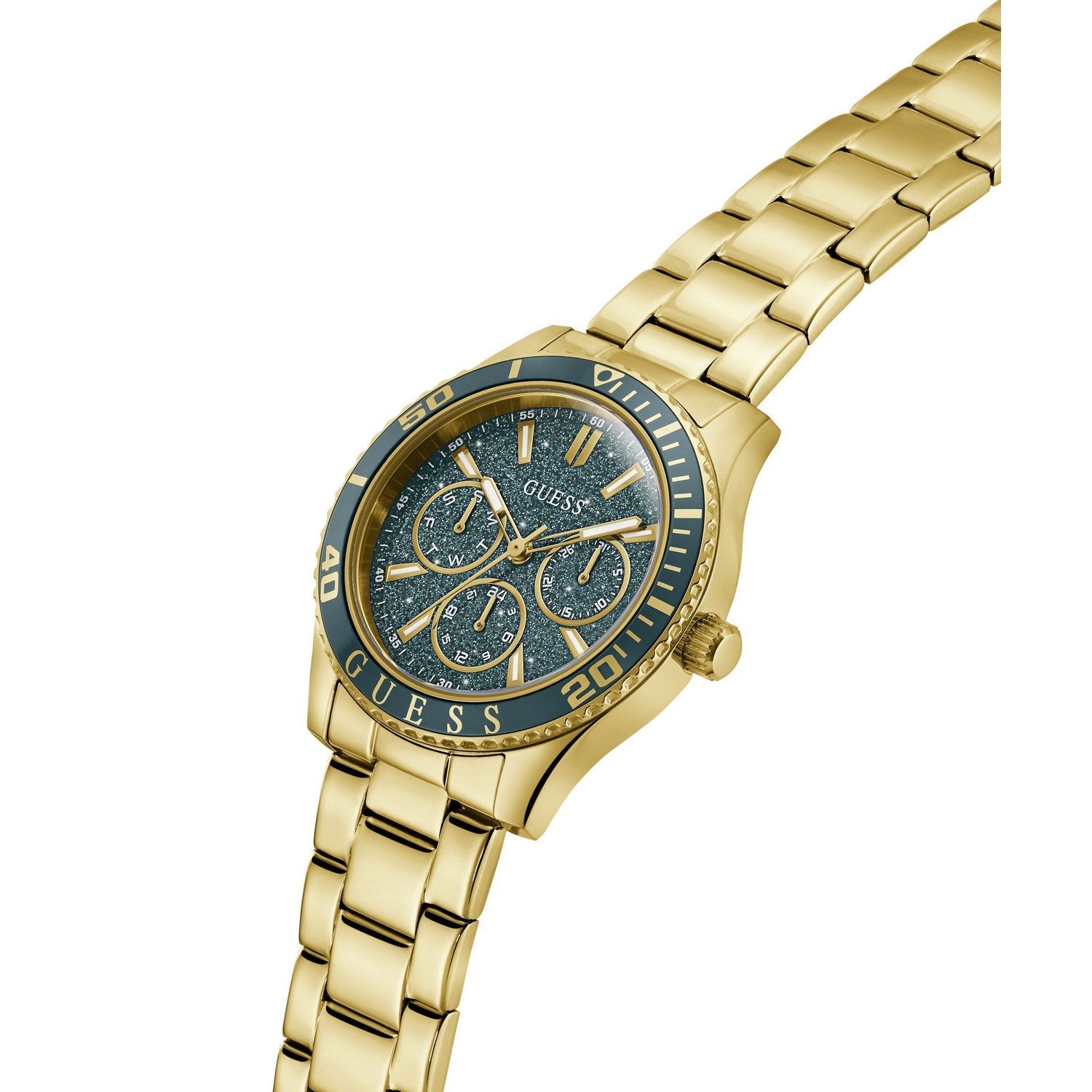 Guess Men’s Mariana Teal Dial Bracelet Watch GW1035L2