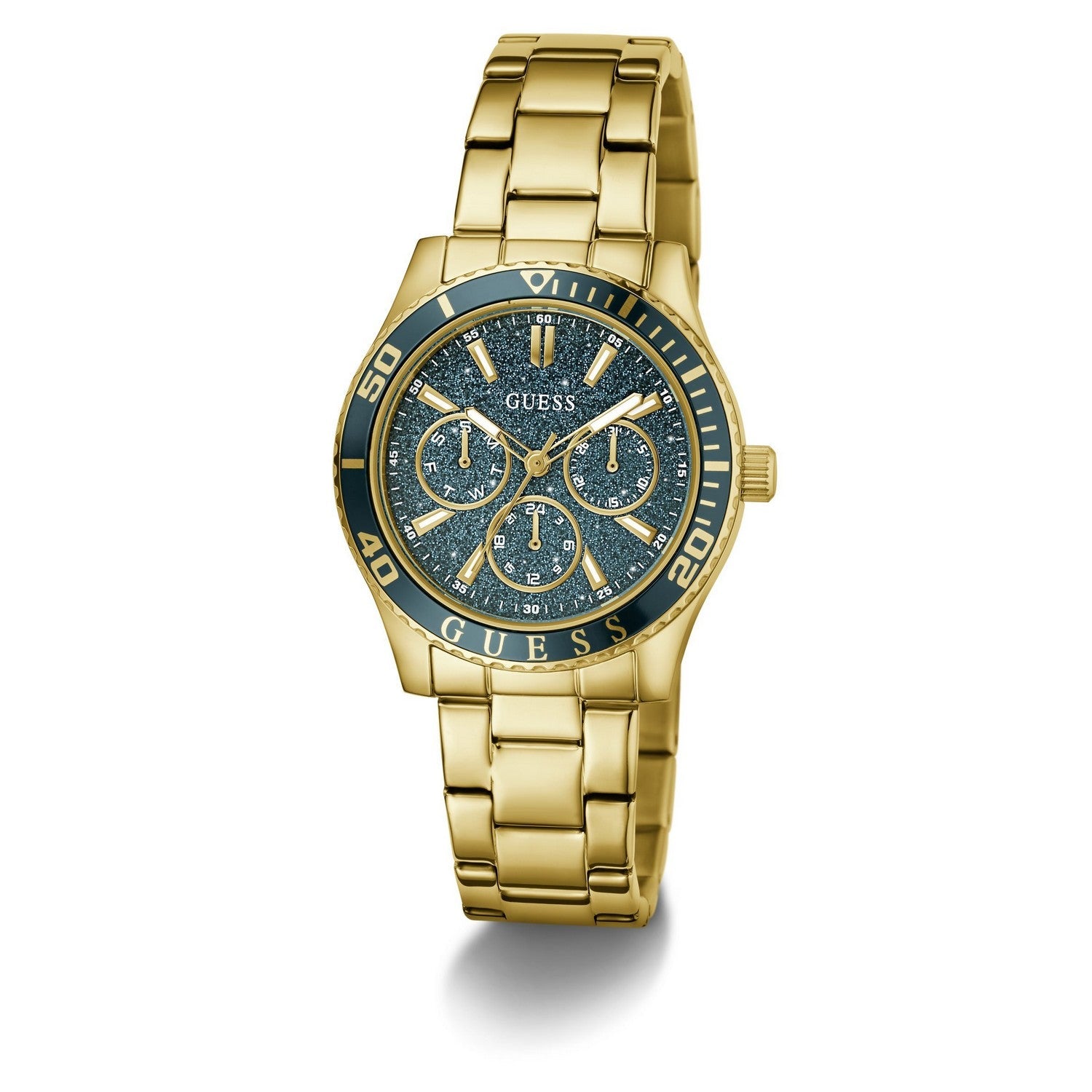 Guess Men’s Mariana Teal Dial Bracelet Watch GW1035L2