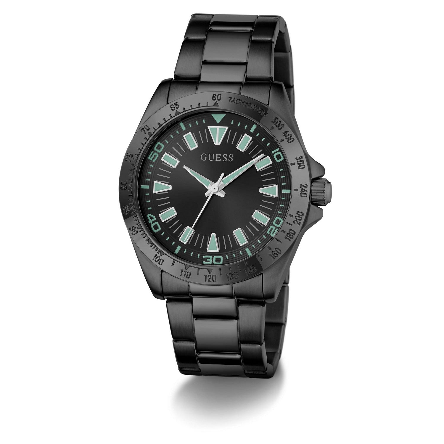 Guess Men’s Neo Black Dial Bracelet Watch GW1064G3