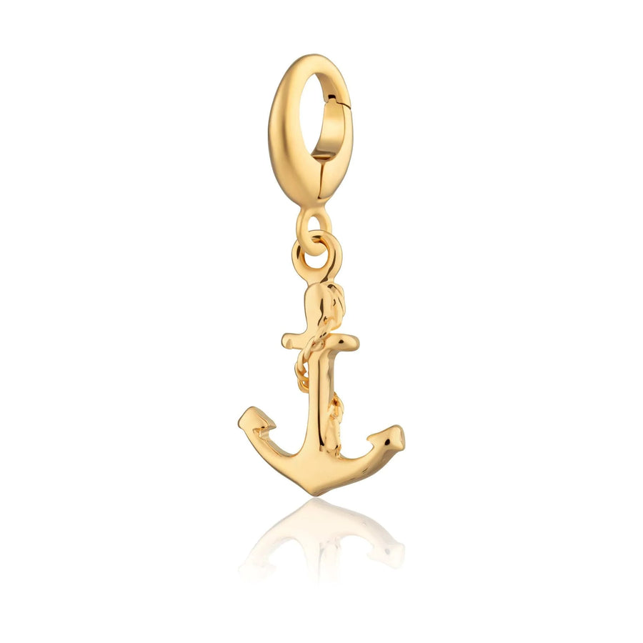 Gold Plated Anchor Charm CGAN