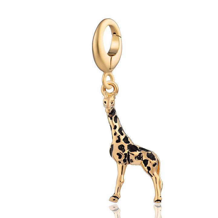 Gold Plated Giraffe Charm CGGRF