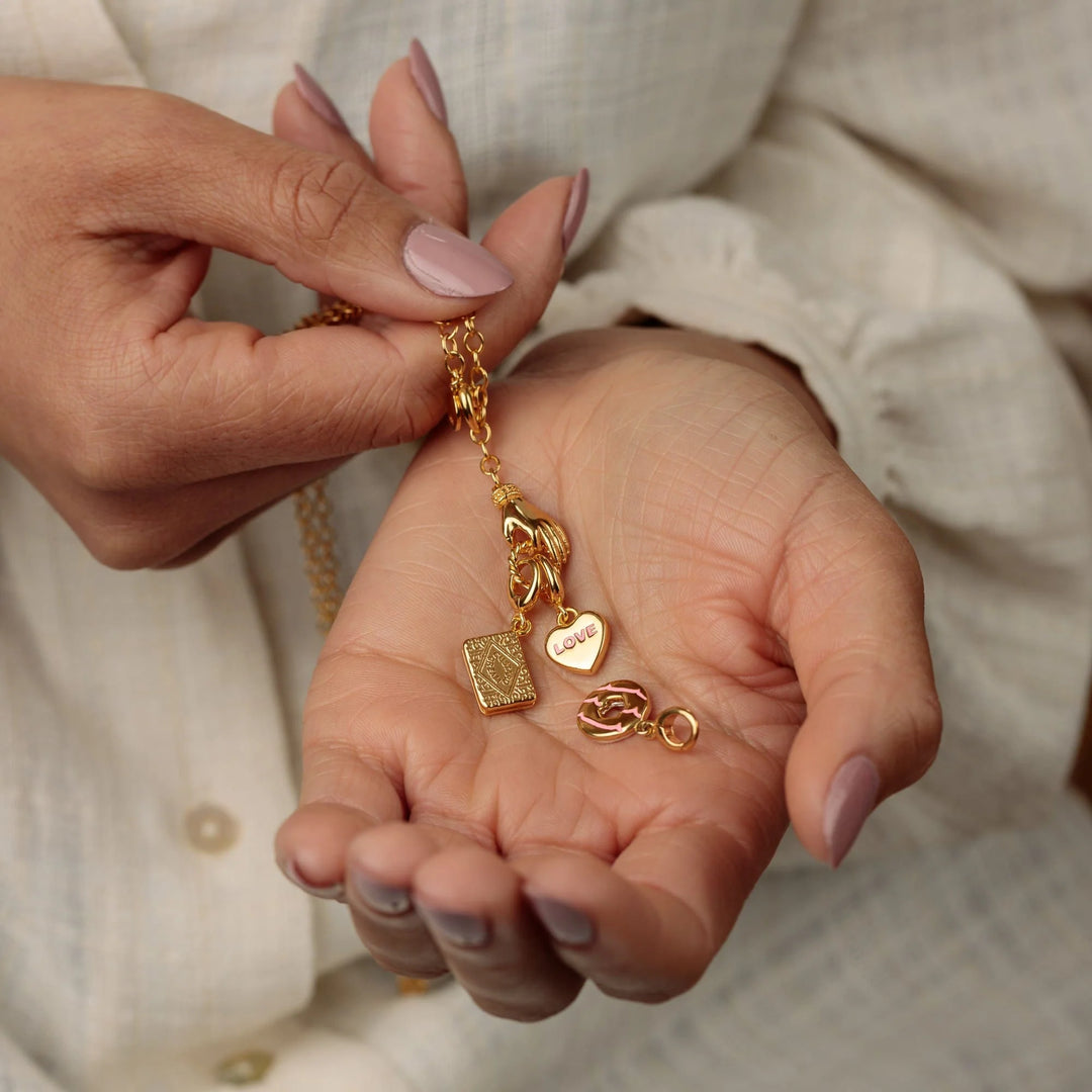 Gold Plated Love Heart Sweet Charm CGLOVEHRT