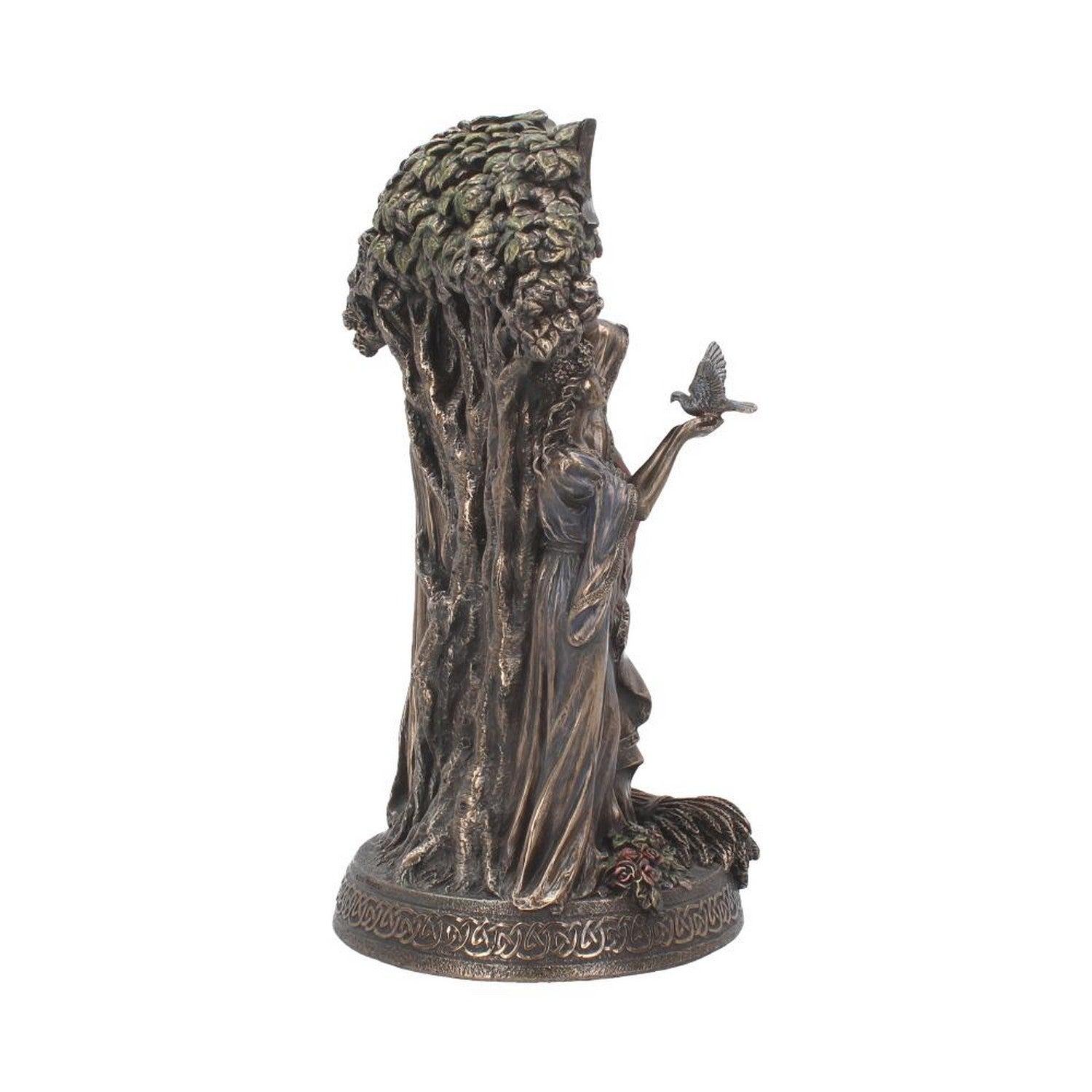 Bronzed Maiden, Mother, Crone Triple Moon Figurine H3151H7