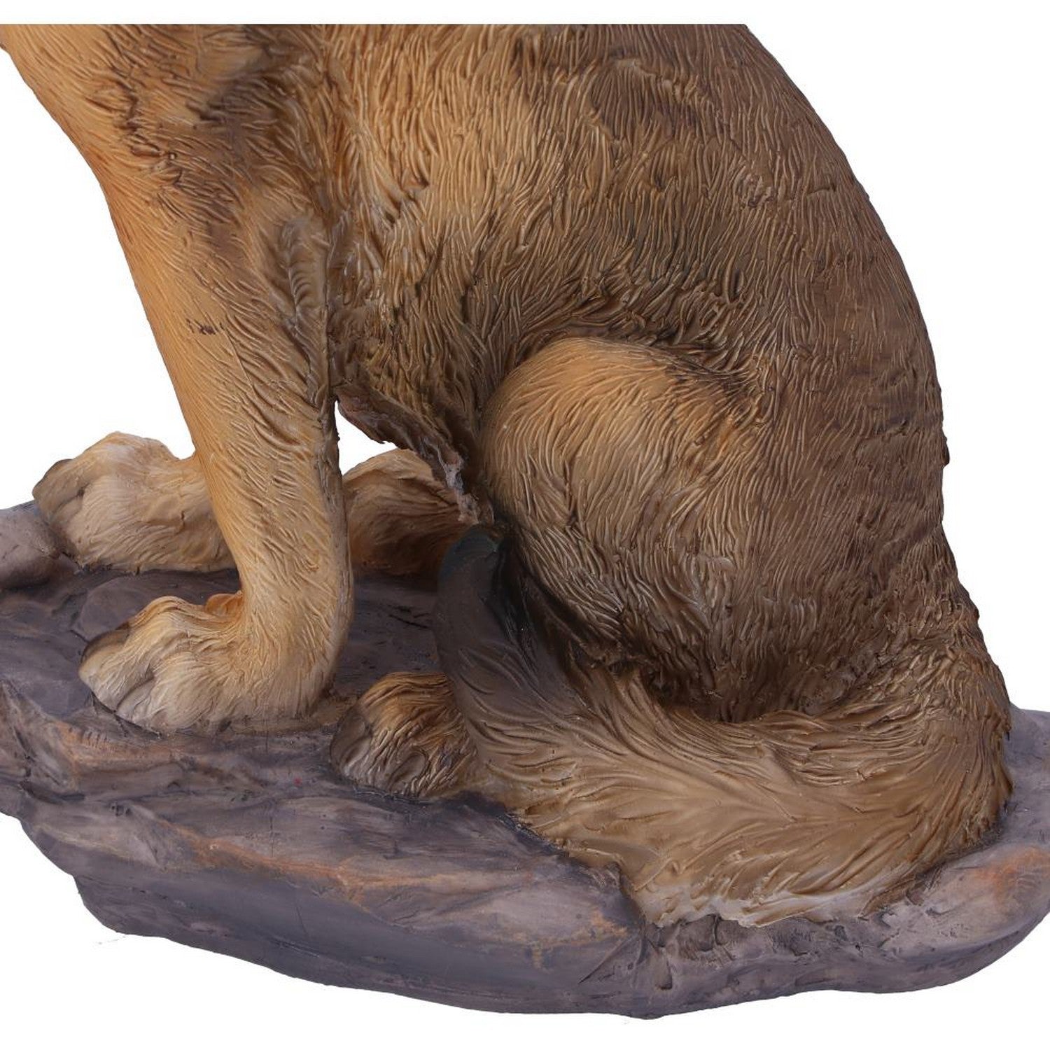 Mountains Cry Howling Wolf Figurine 20cm H5556T1