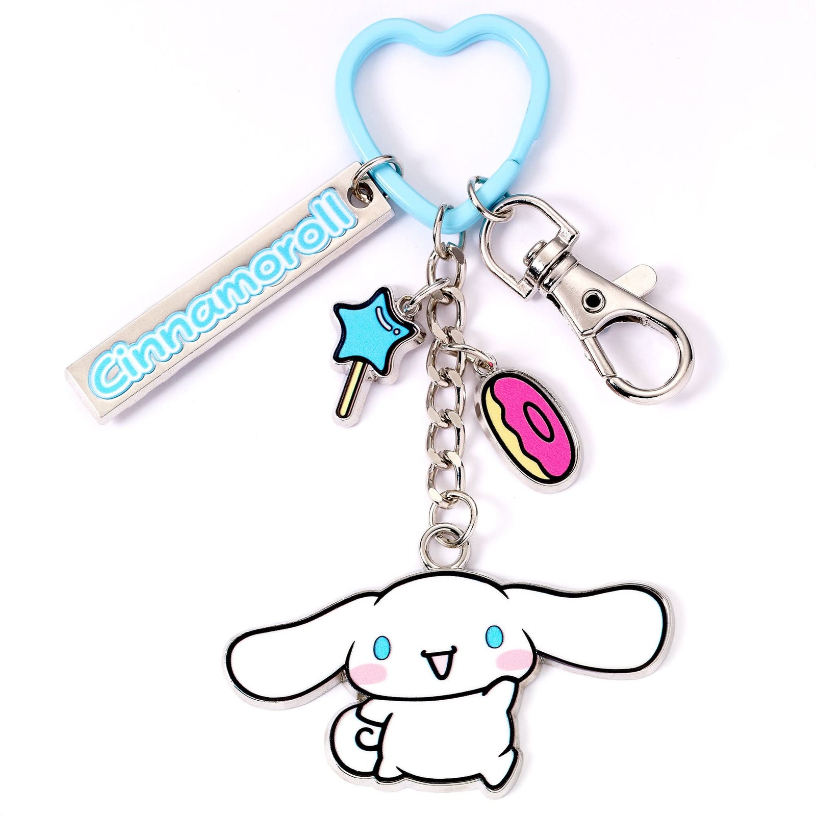 Hello Kitty Cinnamoroll Keyring With Charms HKKR0019