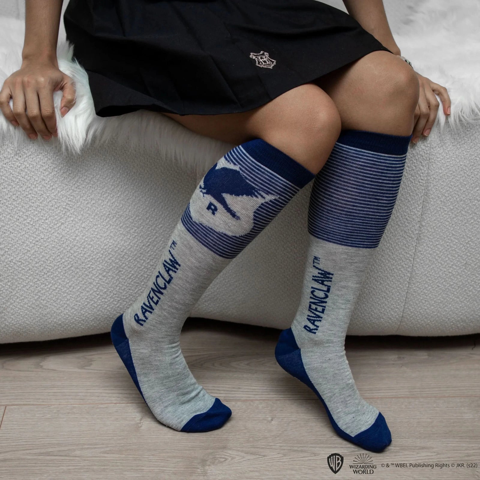 Harry Potter Socks Set Of 3 - Knee High - Ravenclaw CR1643