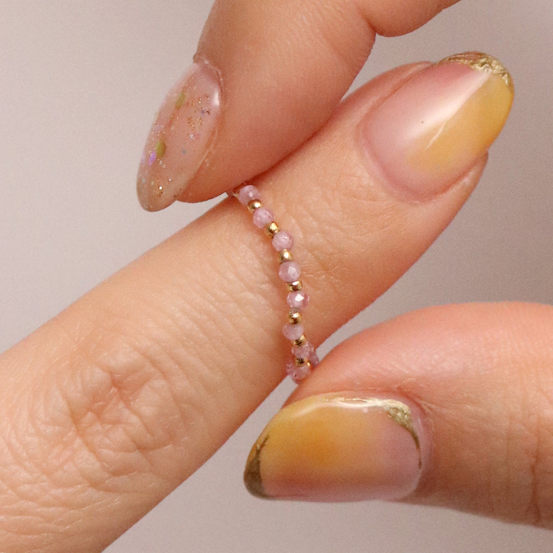 Stretched gemstone ring-10