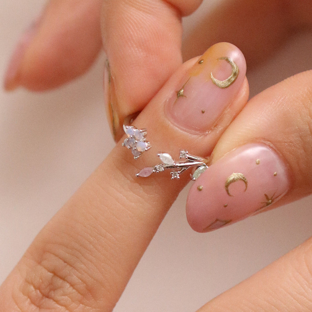 Laurel flower ring-3