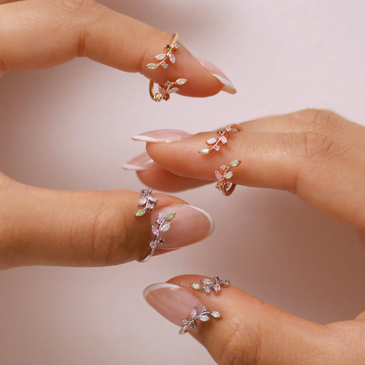 Pastel laurel ring-4