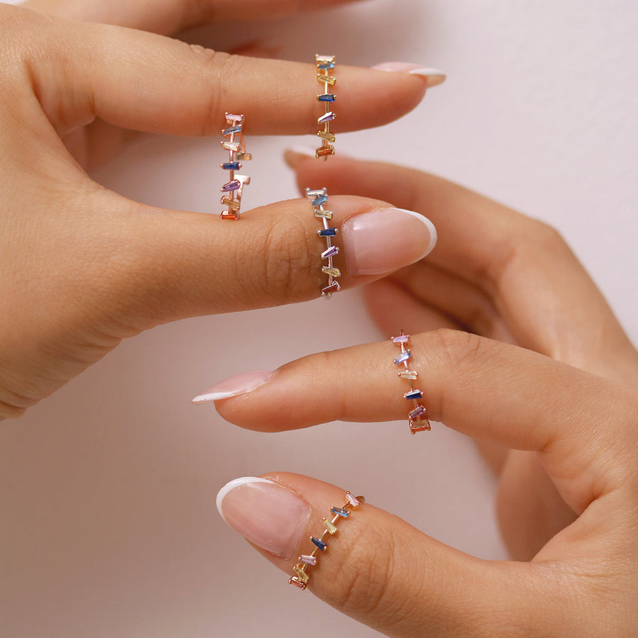 Cubic Square Relay Ring