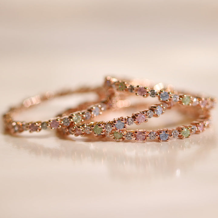 Pastel rainbow ring-4
