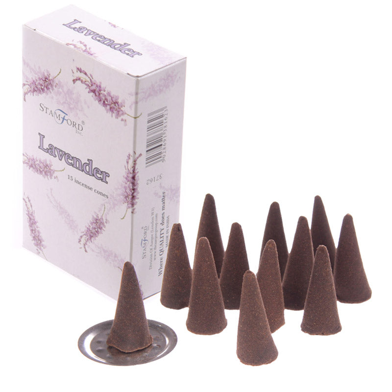Stamford Incense Cones Lavender INC211C